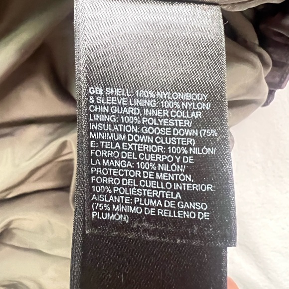 The North Face brown puffer 550 series - Picture 7 of 8